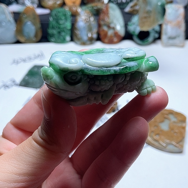 翡翠未镶嵌颈饰翡翠a货