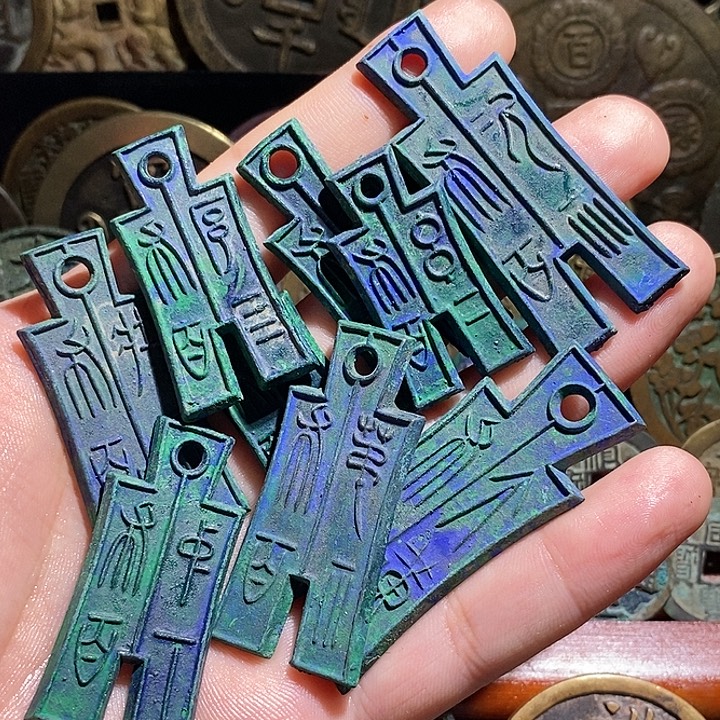 铜现代花钱工艺品工艺品