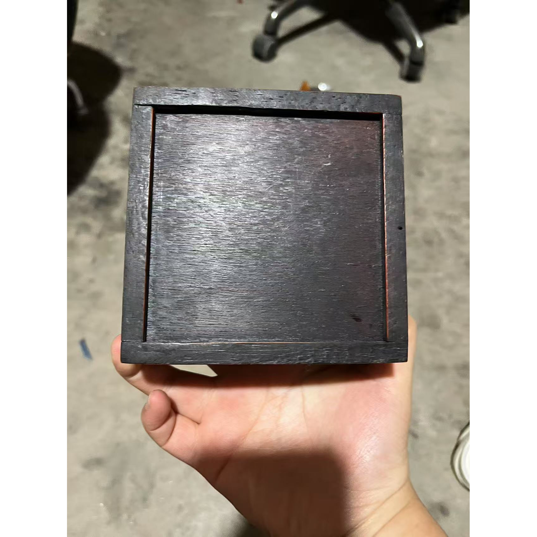 精品摆件八库山水牌带盒