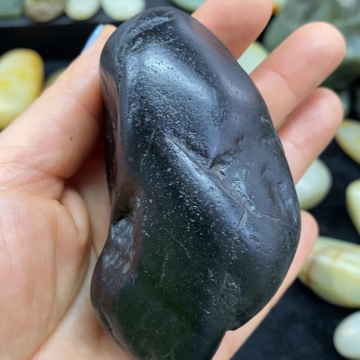 现***了和田玉（子料）未镶嵌挂件