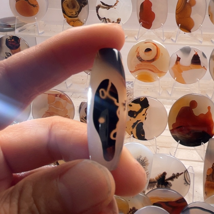 未镶嵌吊坠(不含链)玛瑙/玉髓