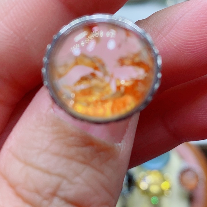 水晶戒指未镶嵌水晶