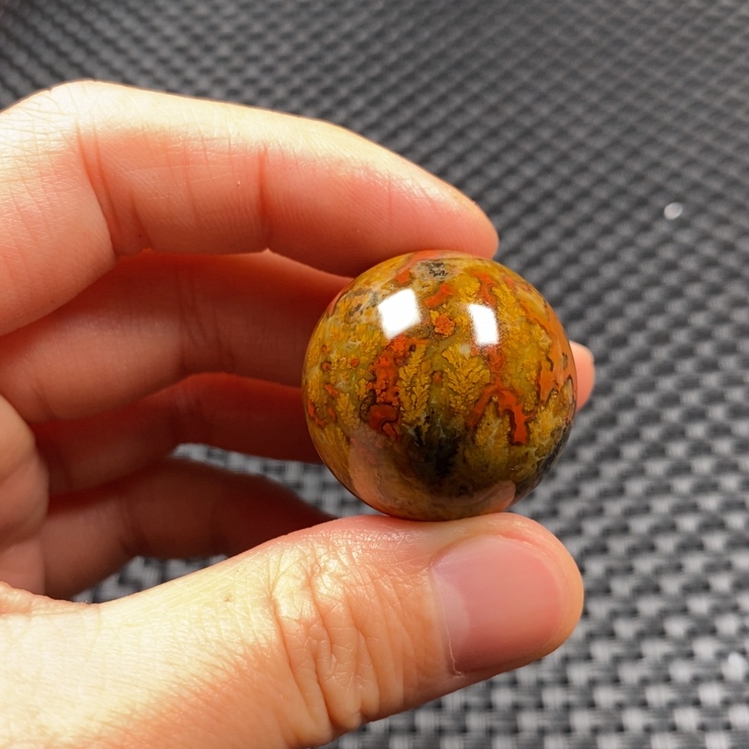 玛瑙/玉髓圆珠未镶嵌玄*