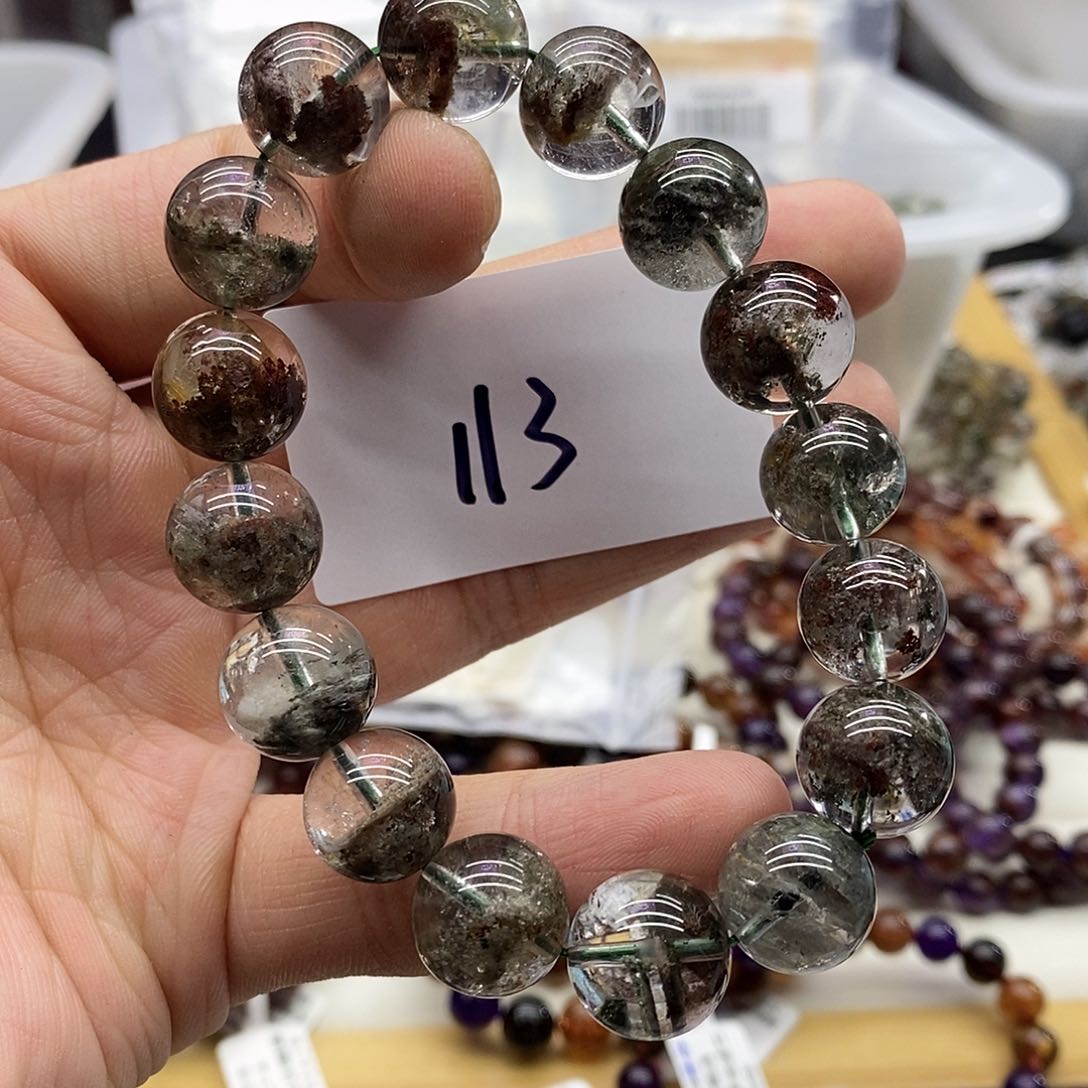 水晶手串未镶嵌天然