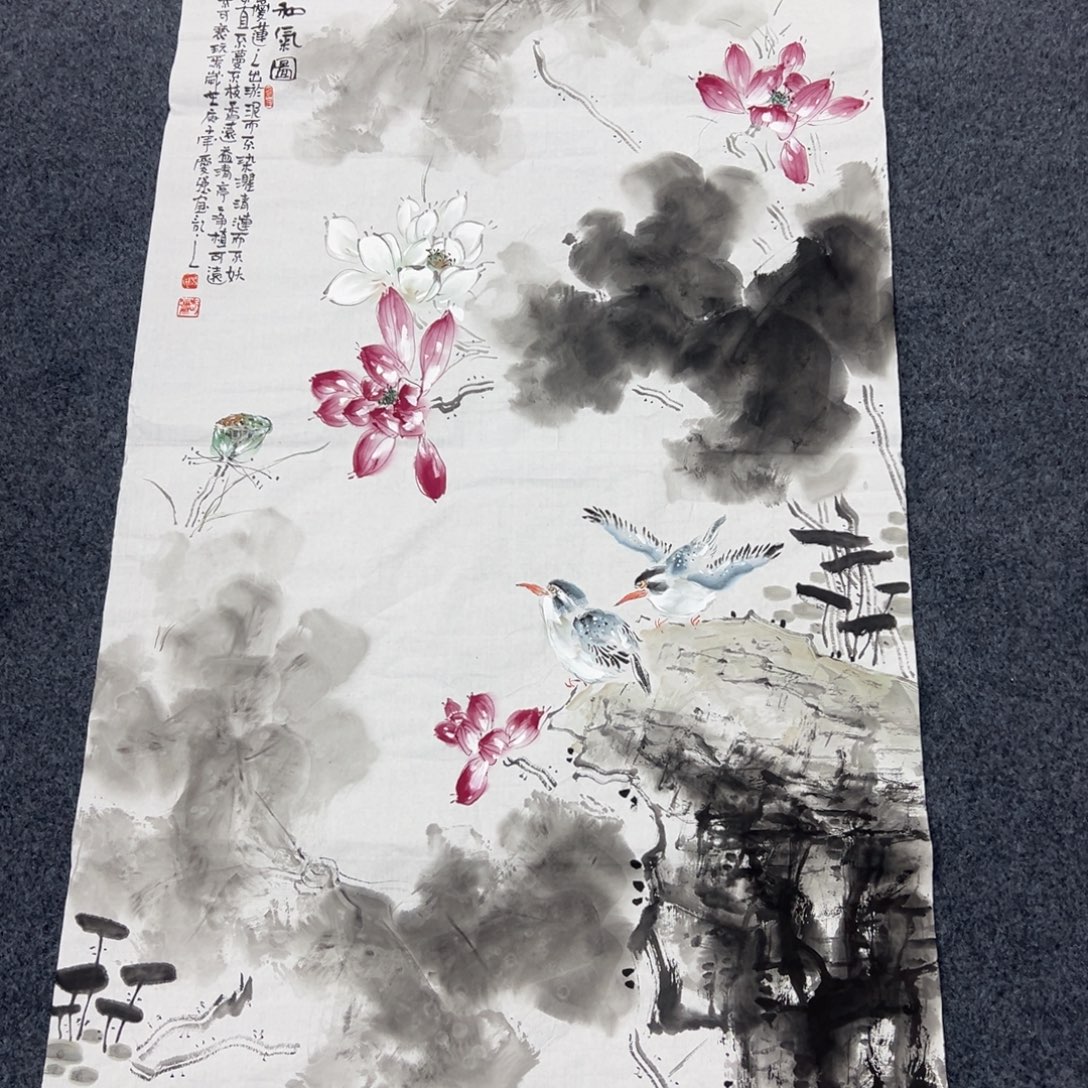 油***菜国画国画作品欣赏一下