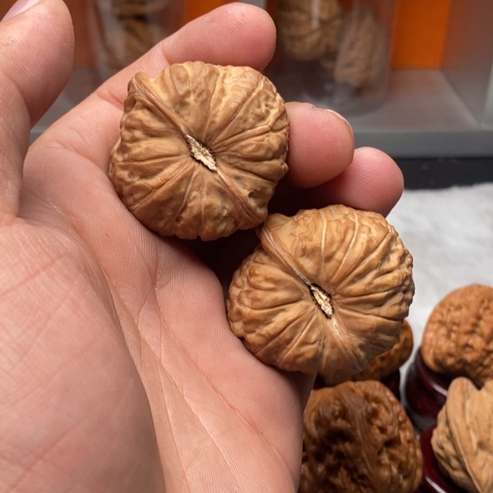 f***發把件文玩核桃40南瓜