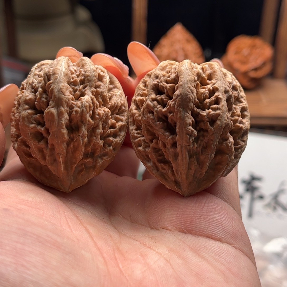 文玩核桃把件关东木子家楸大胖102