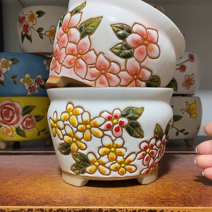 外14内13高10.5左右，纯手工制作，一单包邮