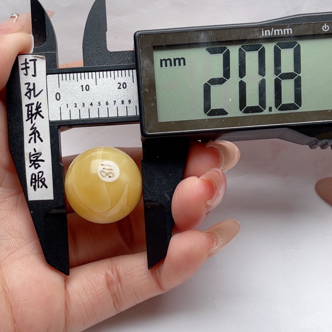 蜜蜡裸石未镶嵌蜻***、蜜蜡圆珠 思思