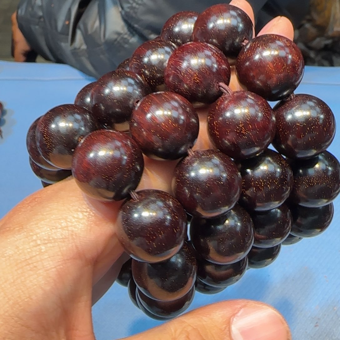 小叶紫檀手串/手链1.8满星