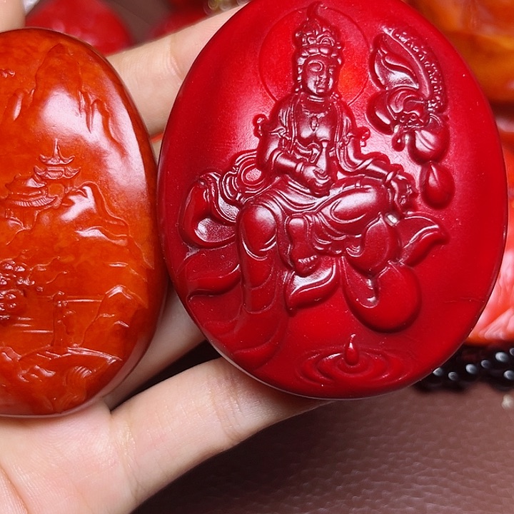 和田玉未镶嵌颈饰幸**星