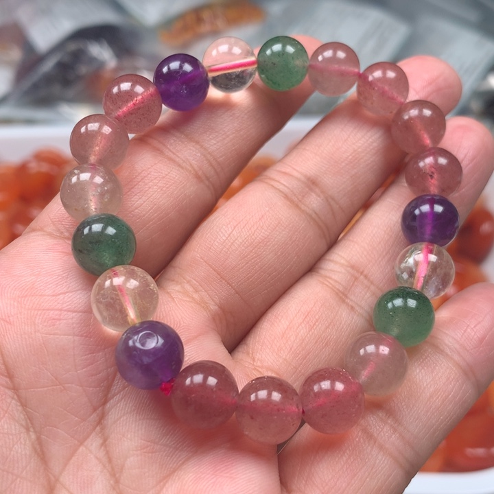 石英岩玉未镶嵌颈饰9+