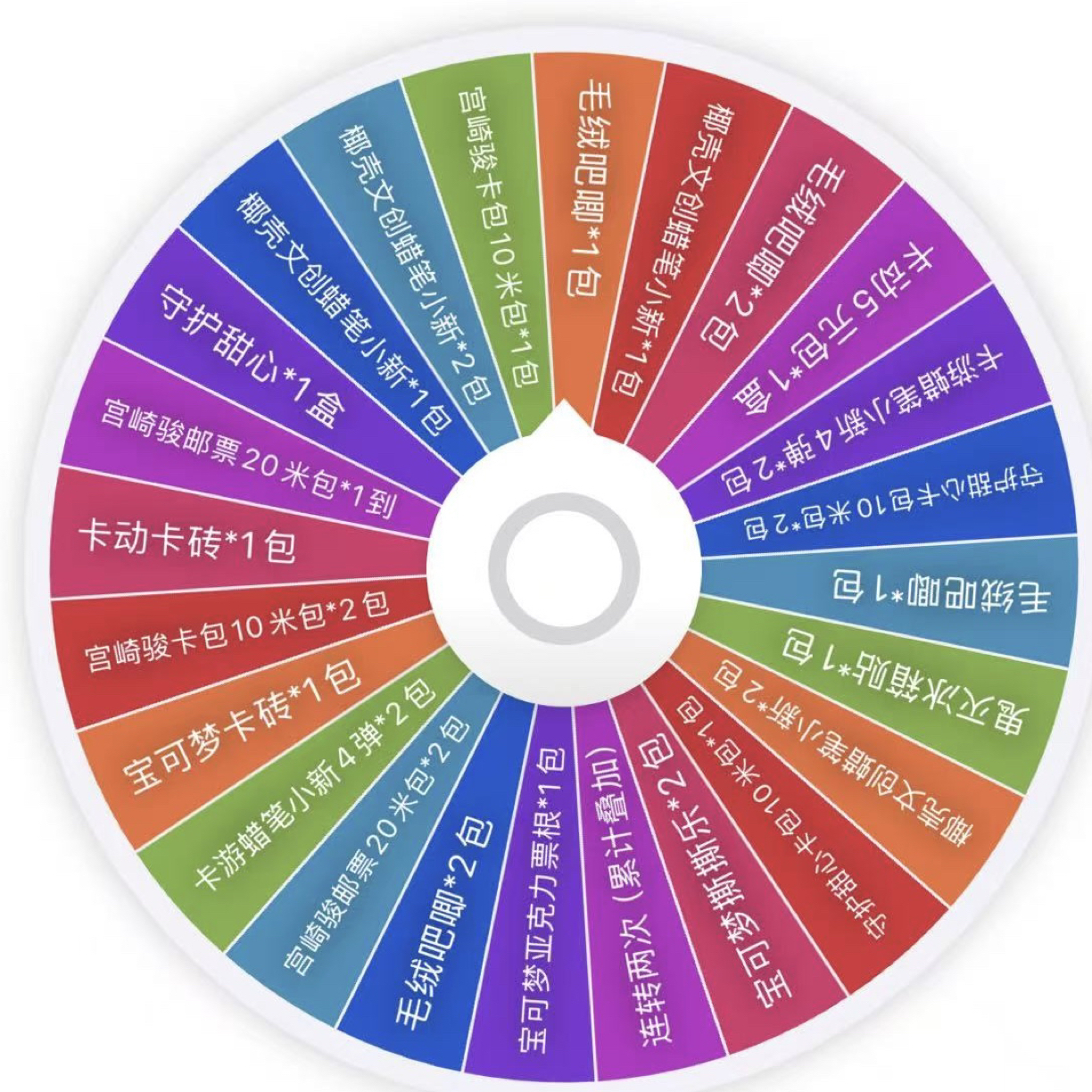 【福利9.9】福利9.9-多IP亏损大转盘卡牌~周边～默认代拆