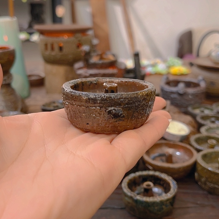 裳***陶小福泥陶艺茶几风