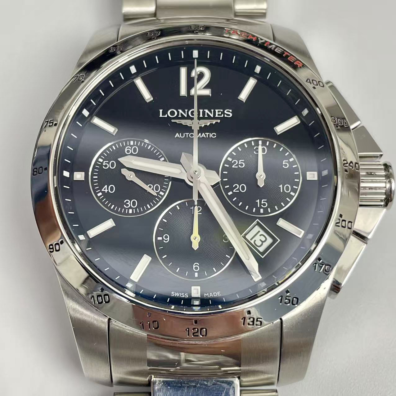 99新 Longines/浪琴 运动康卡斯/自动机芯/男士/41mm/单表原扣