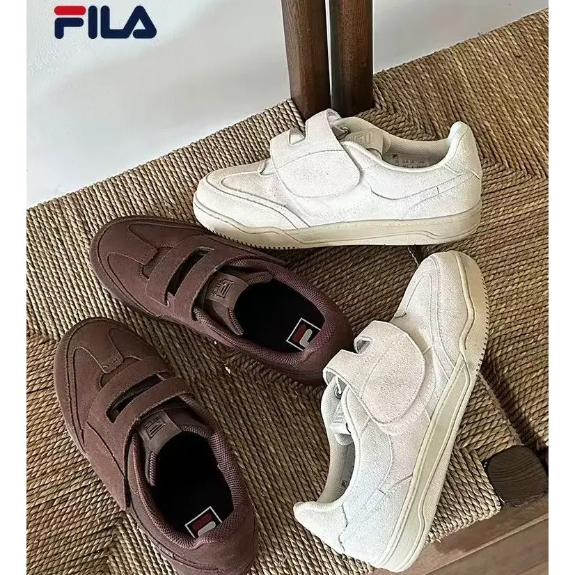 fila/斐乐【贴贴】女鞋复古板鞋2025春新款贴贴鞋F12W512228F