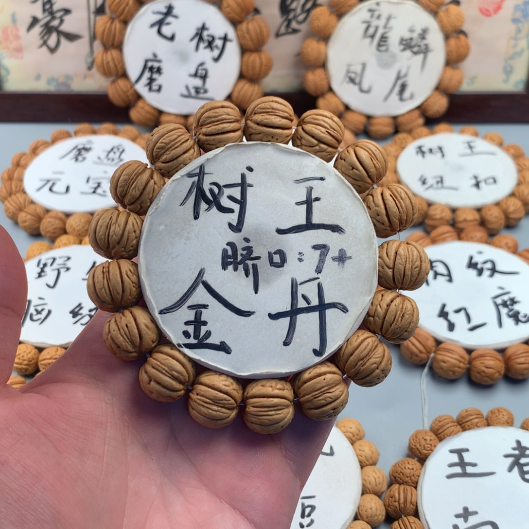 桃核手串树王金丹