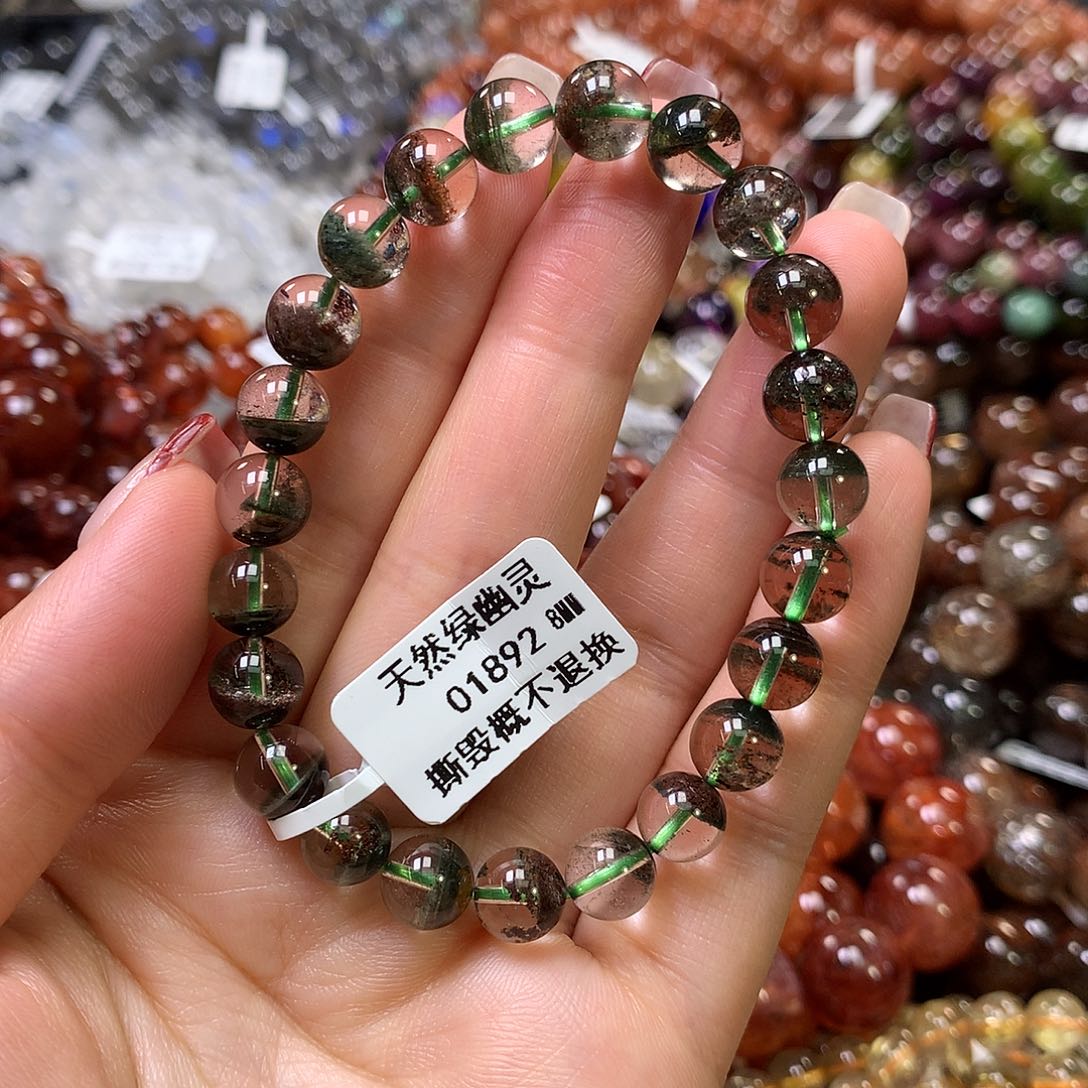 水晶手链未镶嵌，