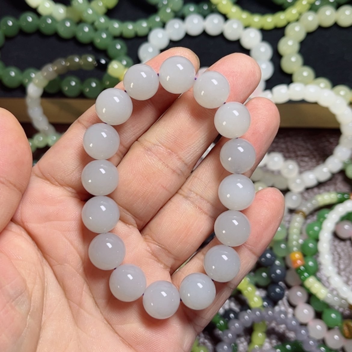 【闪购商品】未镶嵌手链和田玉