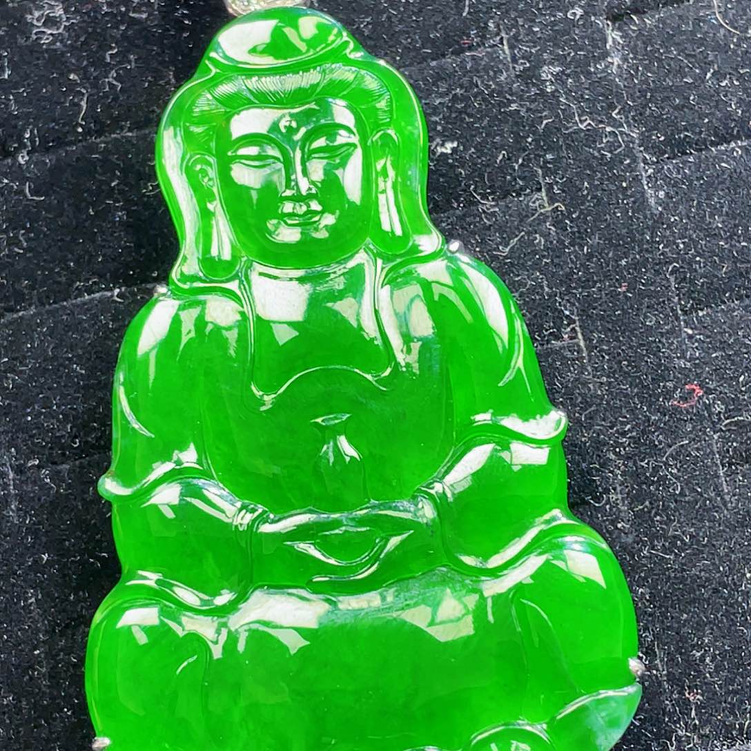 翡翠颈饰未镶嵌43，