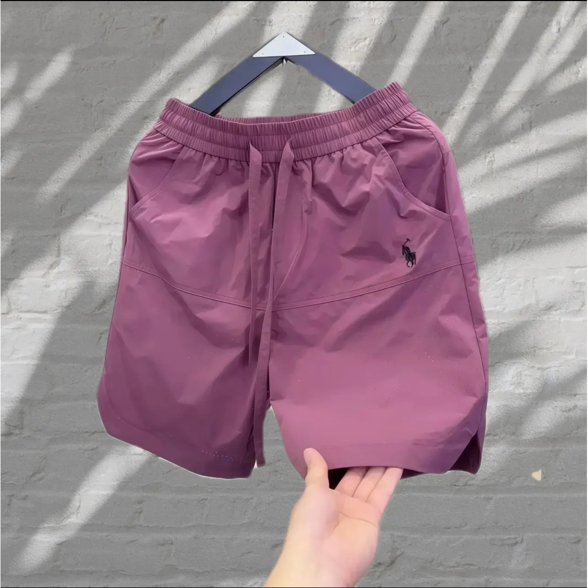 TB【实体品质】男女同款夏季百搭薄款工装五分裤速干短裤9956