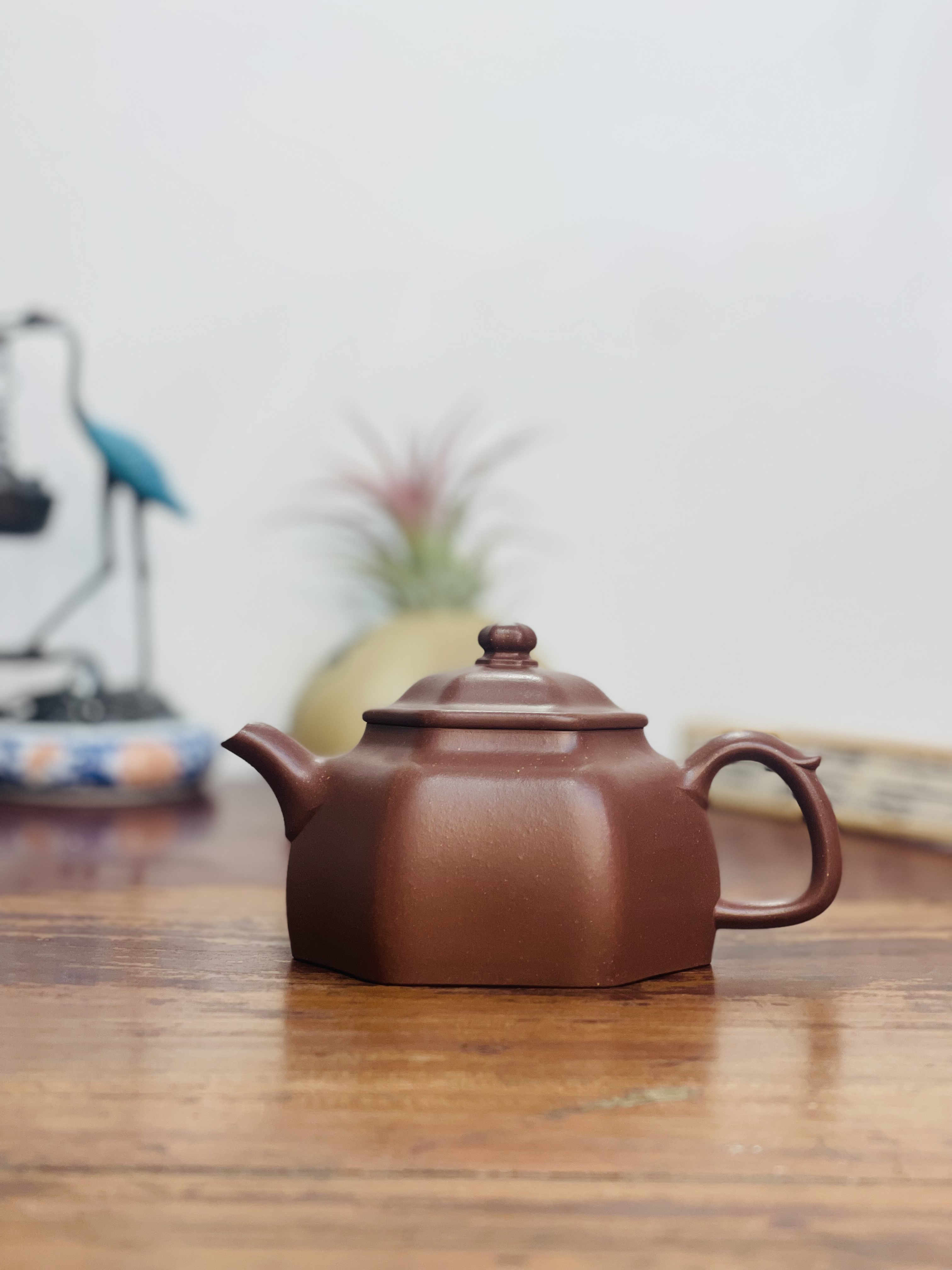 【鹿鸣】师承袁小强 李猛制 紫泥全手工制作180cc