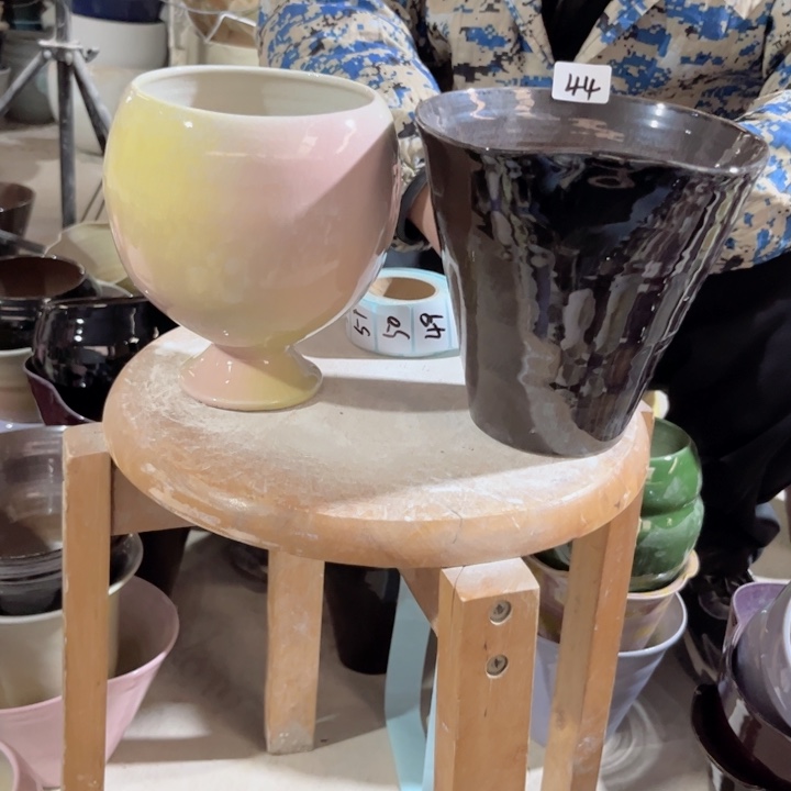 T***3瓷片口14高14瑕景德镇陶瓷