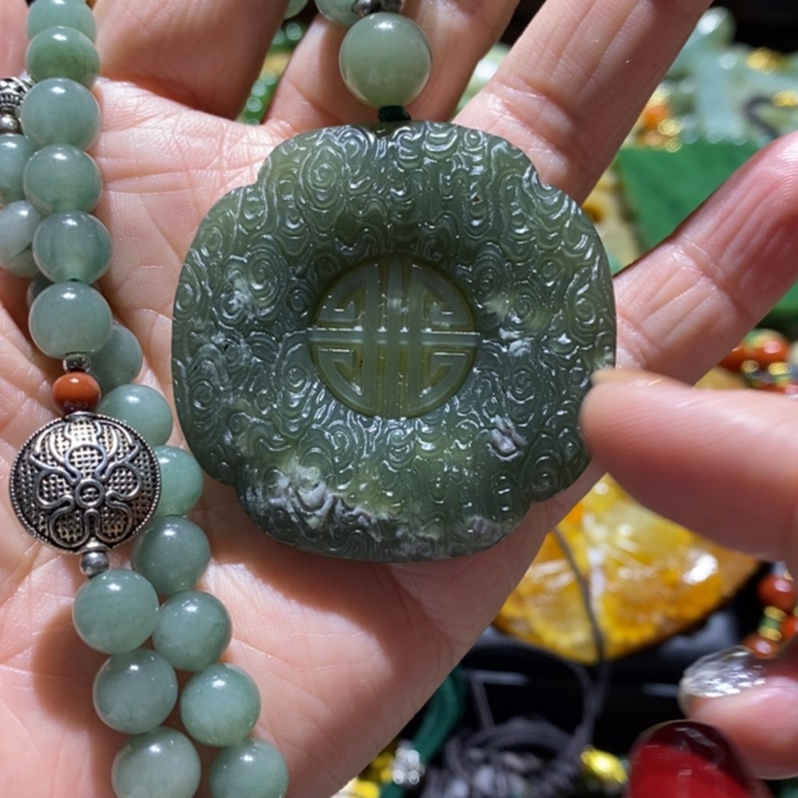 【闪购商品】和田玉毛衣链未镶嵌