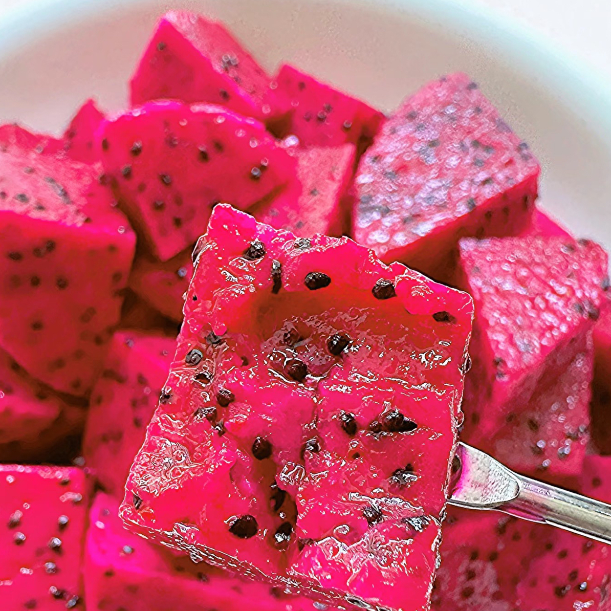 果切【鲜果果切】火龙果果切一盒300g