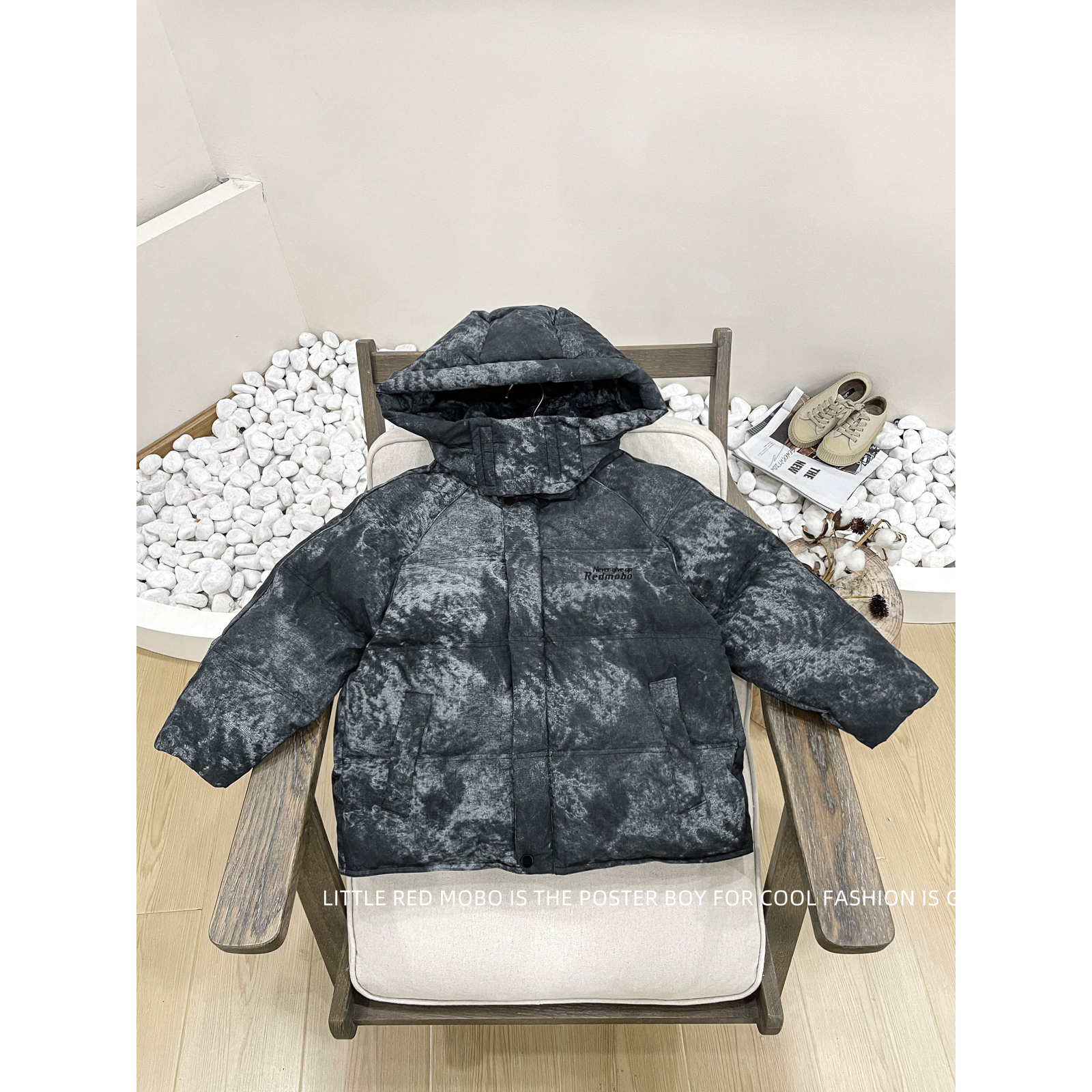 【现现】童装儿童90白鸭绒2025男童羽绒服冬季新款中大童MMY841213