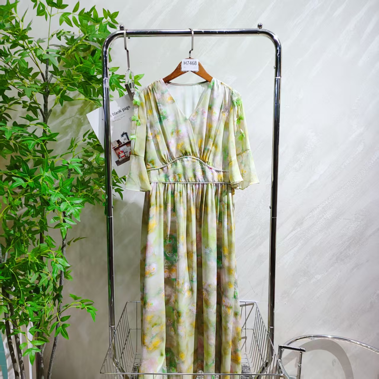 【H7468】女士气质轻奢百搭连衣裙