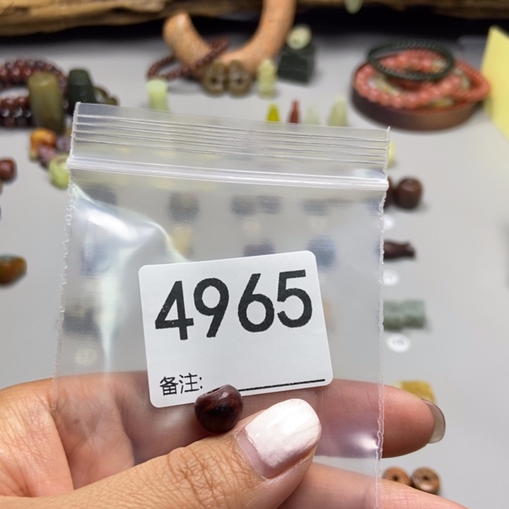 ⁽***⁾蛇纹石玉未镶嵌项链