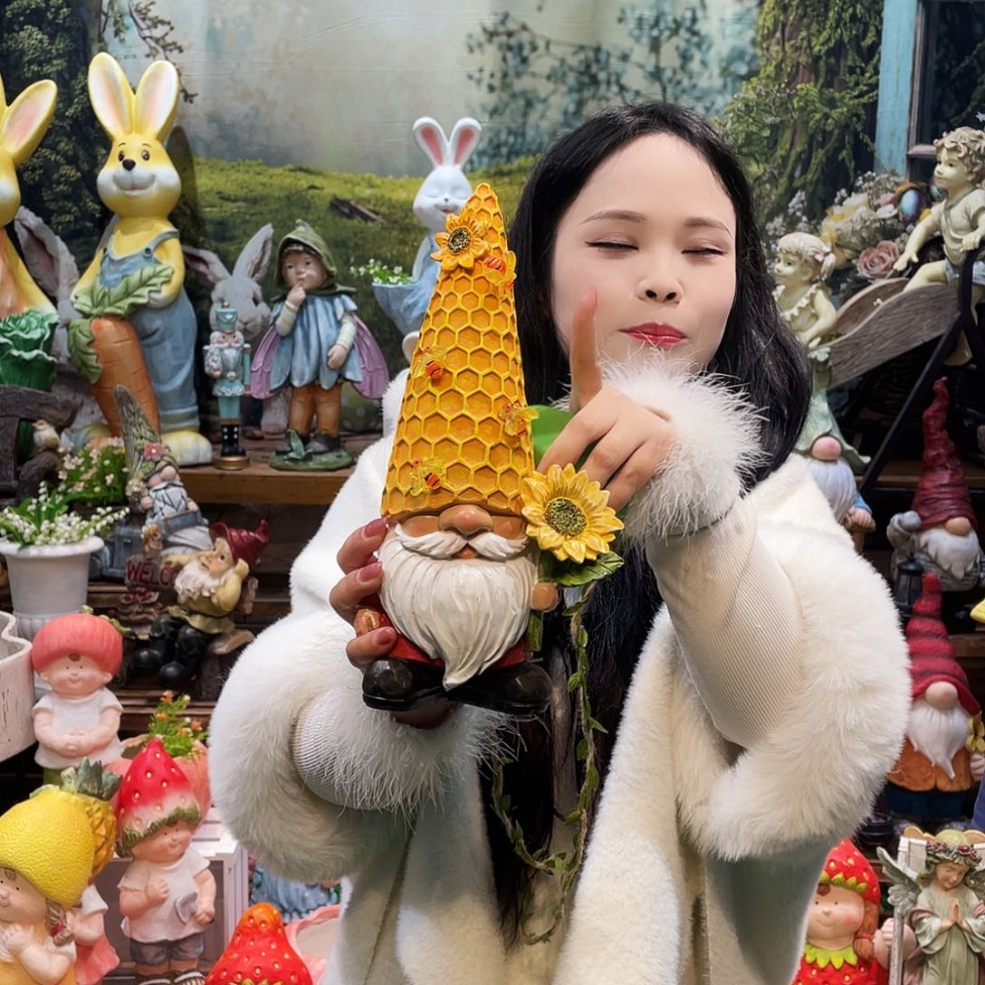 摆件花园摆件红红火火