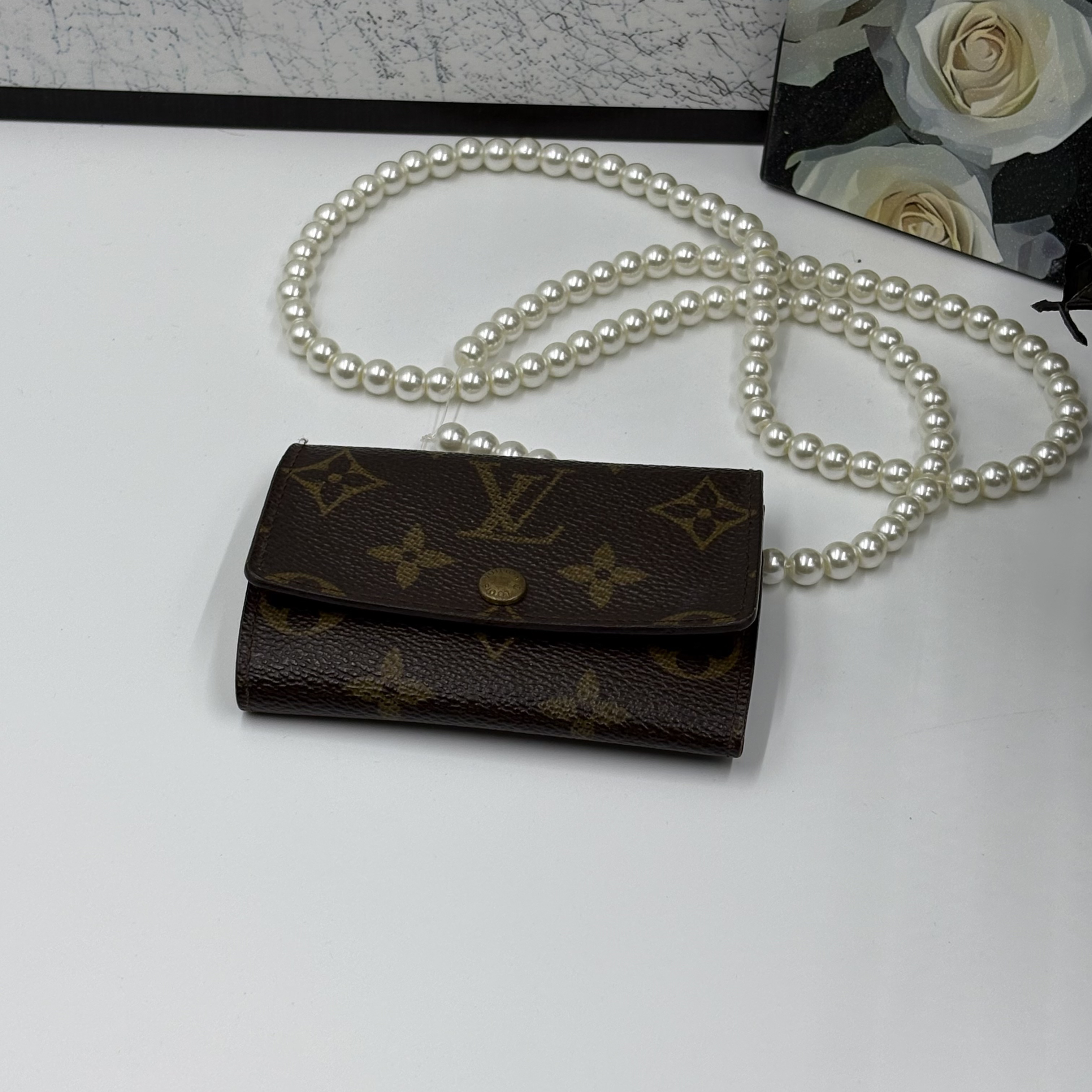 95新 LouisVuitton/路易威登 老花钥匙夹钥匙包