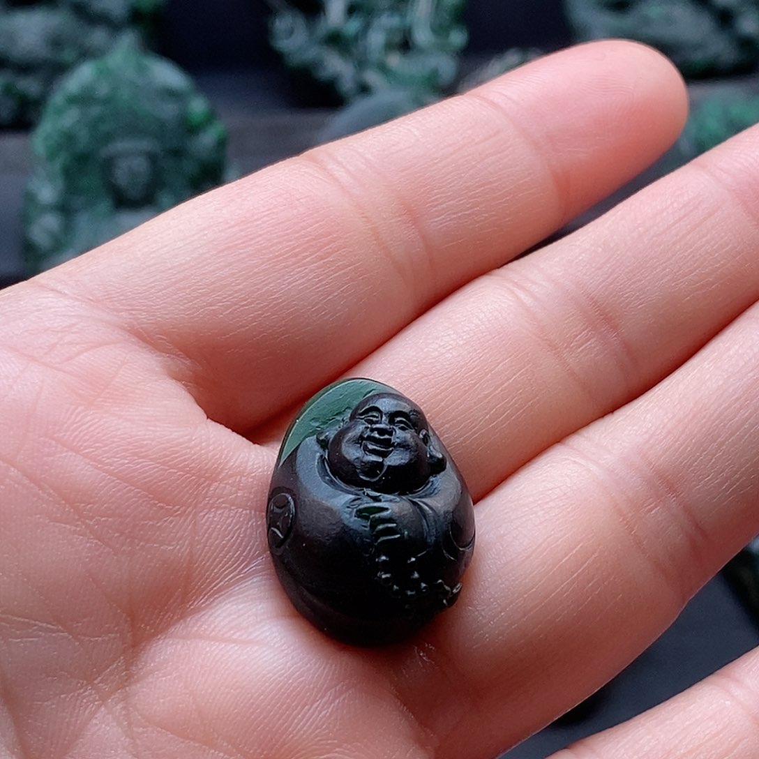 定制翡翠未镶嵌翡翠吊坠x