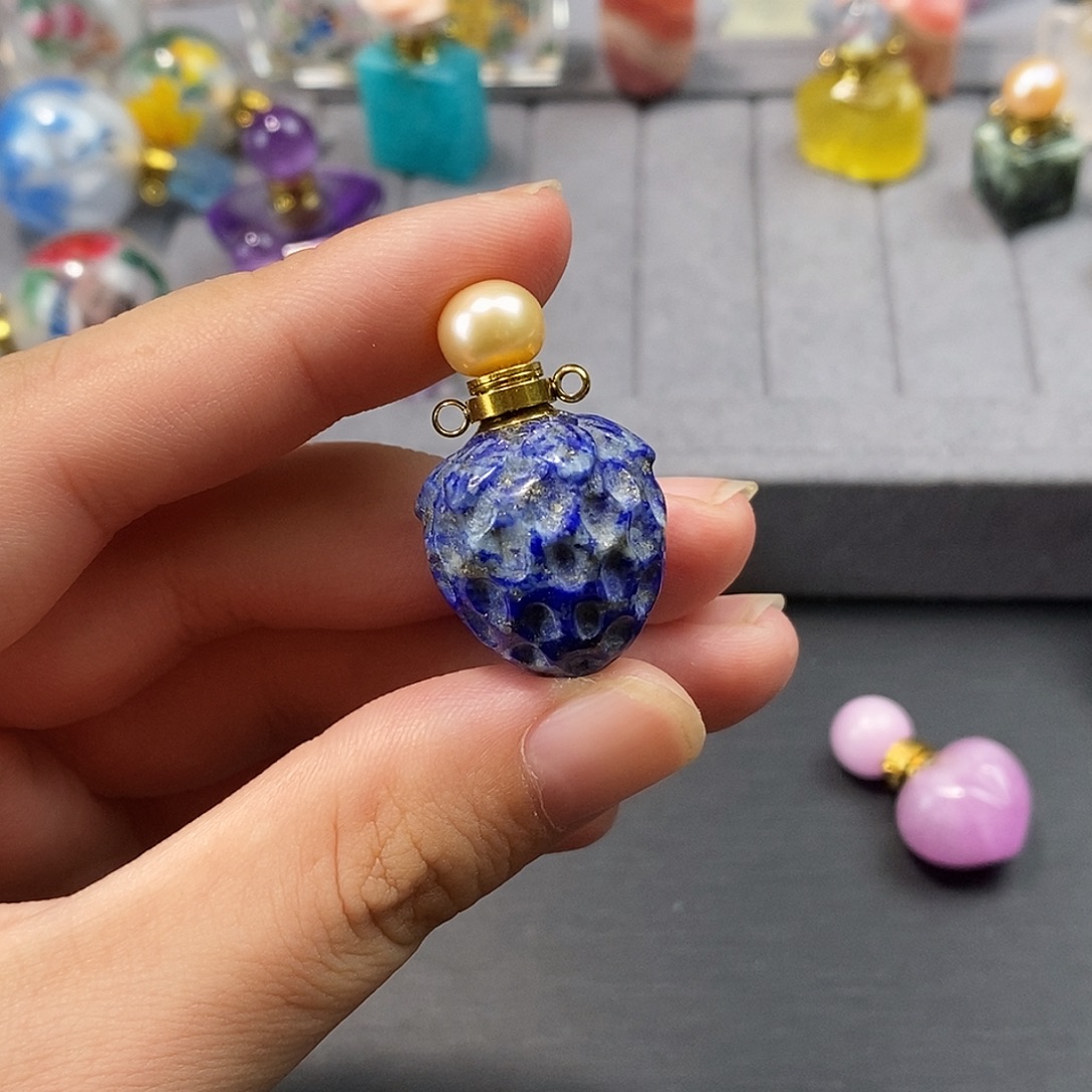 铁合金花岗石香水瓶