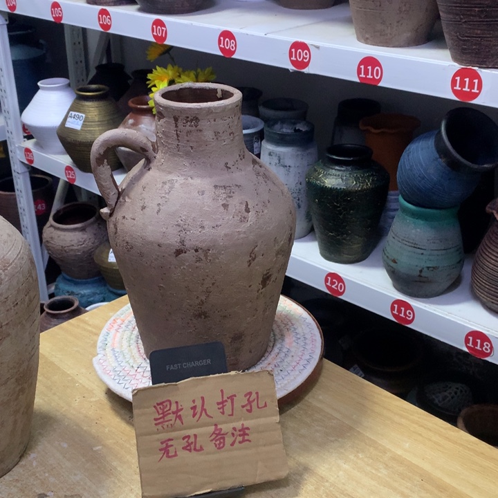 【闪购商品】无铅玻璃粗糙盆默认打孔高29口7