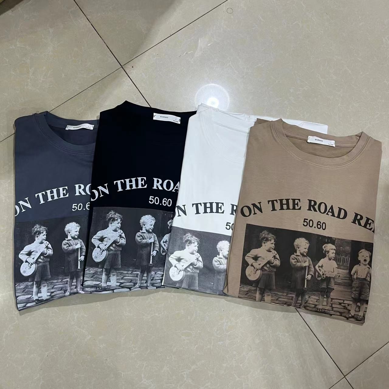 7003四色图案T恤