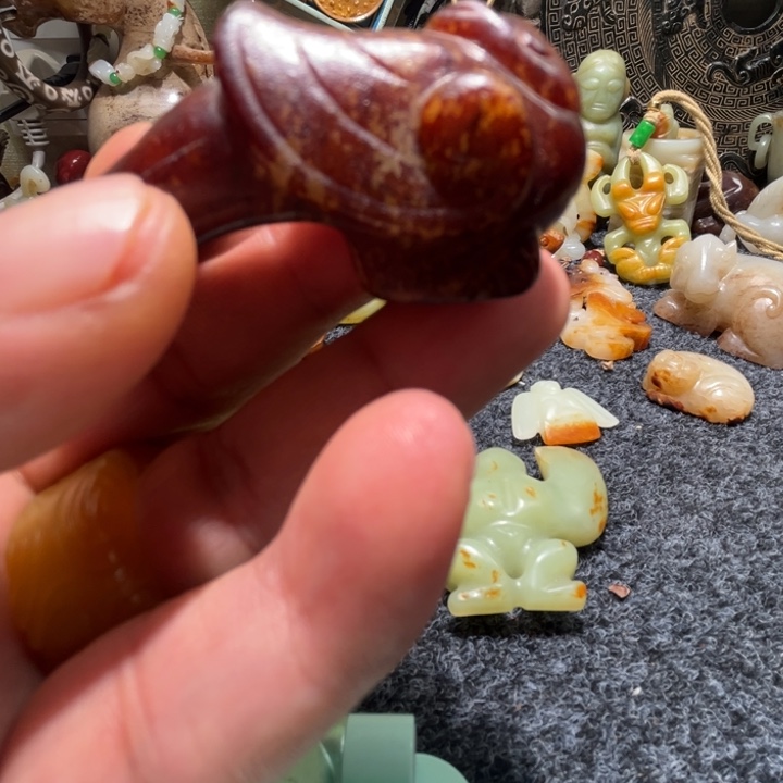 和田玉（糖玉）未镶嵌挂件