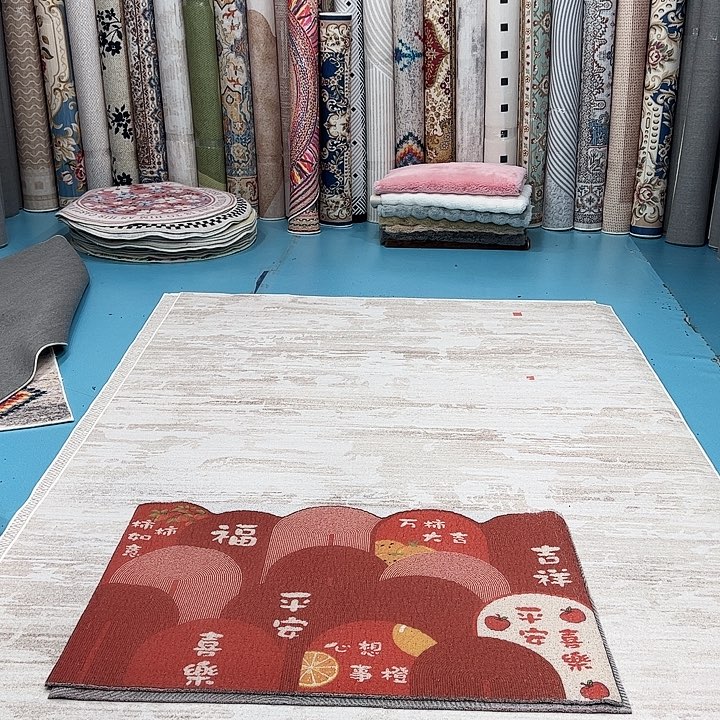 混纺80×120尺寸误差±1-3cm丝圈全新特价福利