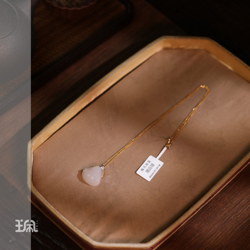 弥勒佛|和田玉*吊坠赠链*18K金LYB24122816多样性发其一