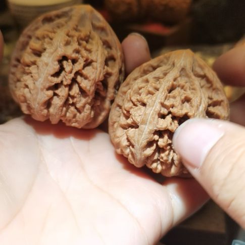 猴头核桃吊坠46粗筋