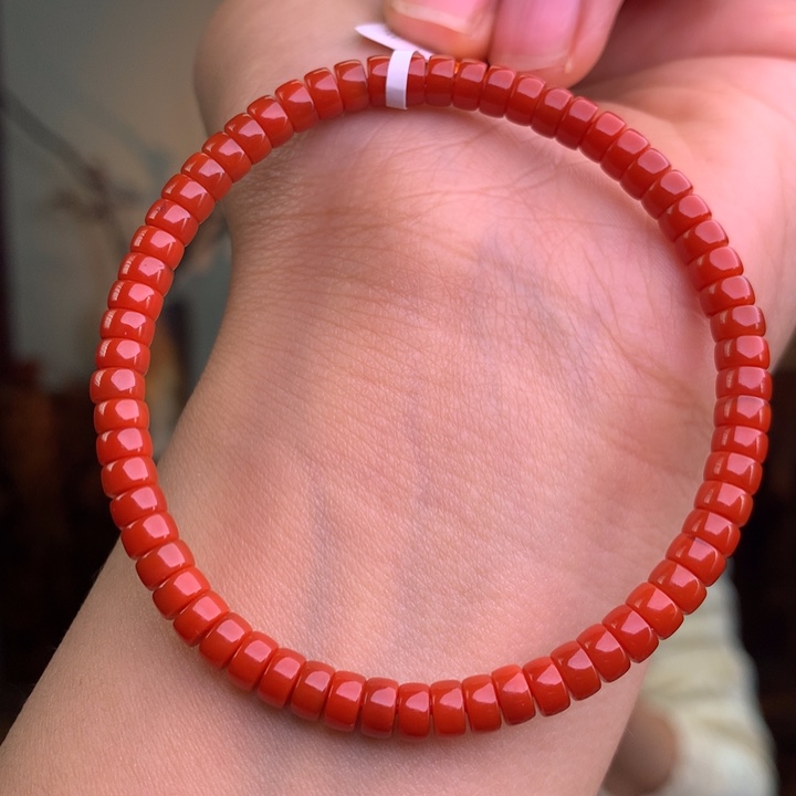 南红玛瑙未镶嵌南红玛瑙锦红卡5药片