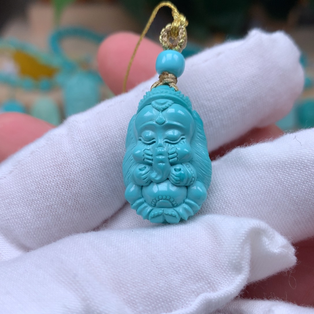 绿松石全品象神未镶嵌