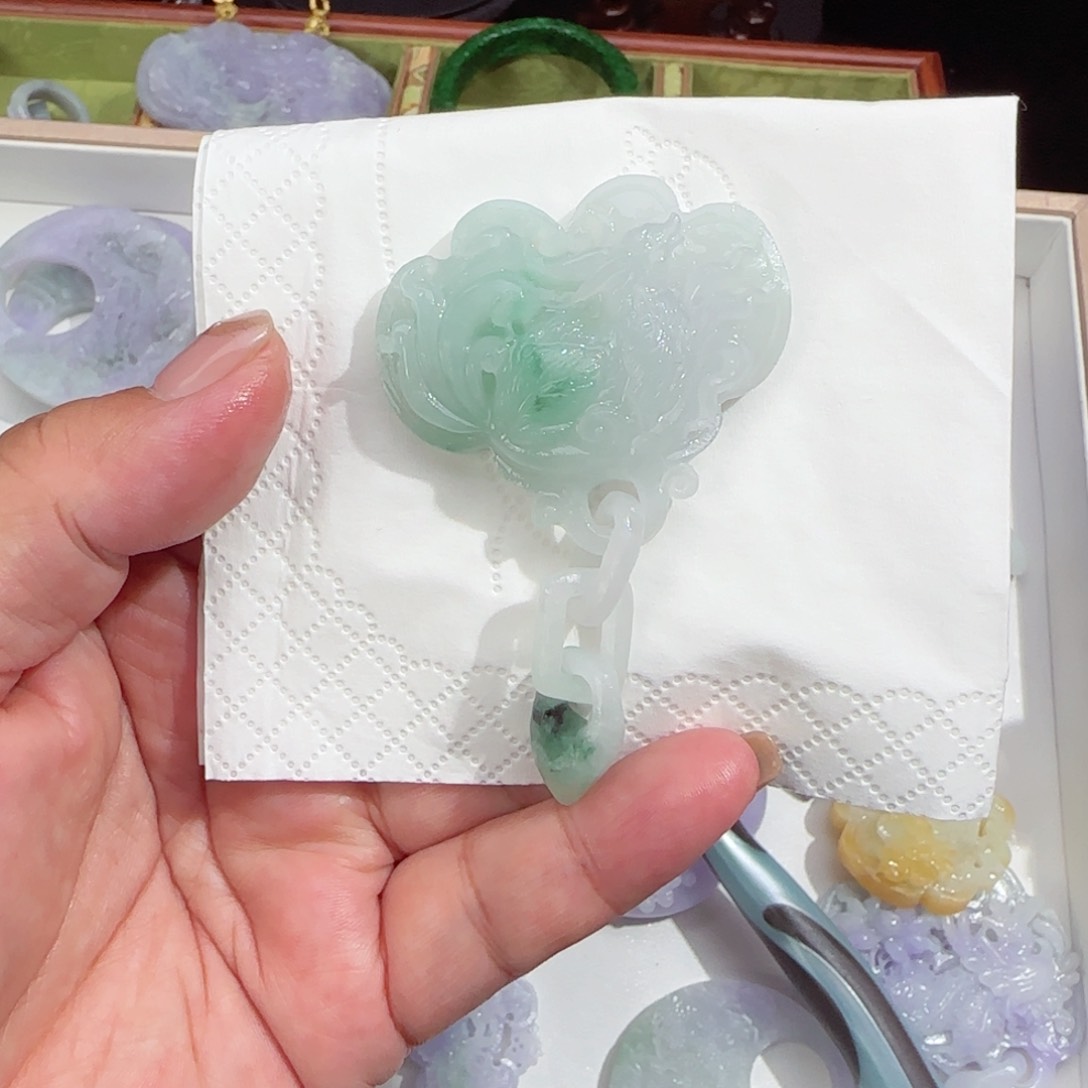 定制翡翠未镶嵌仿古