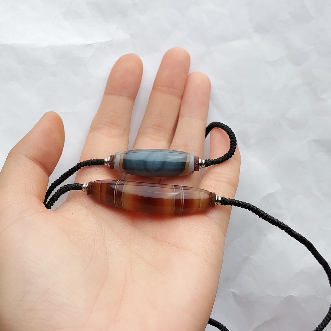 皮***铁玛瑙/玉髓未镶嵌颈饰