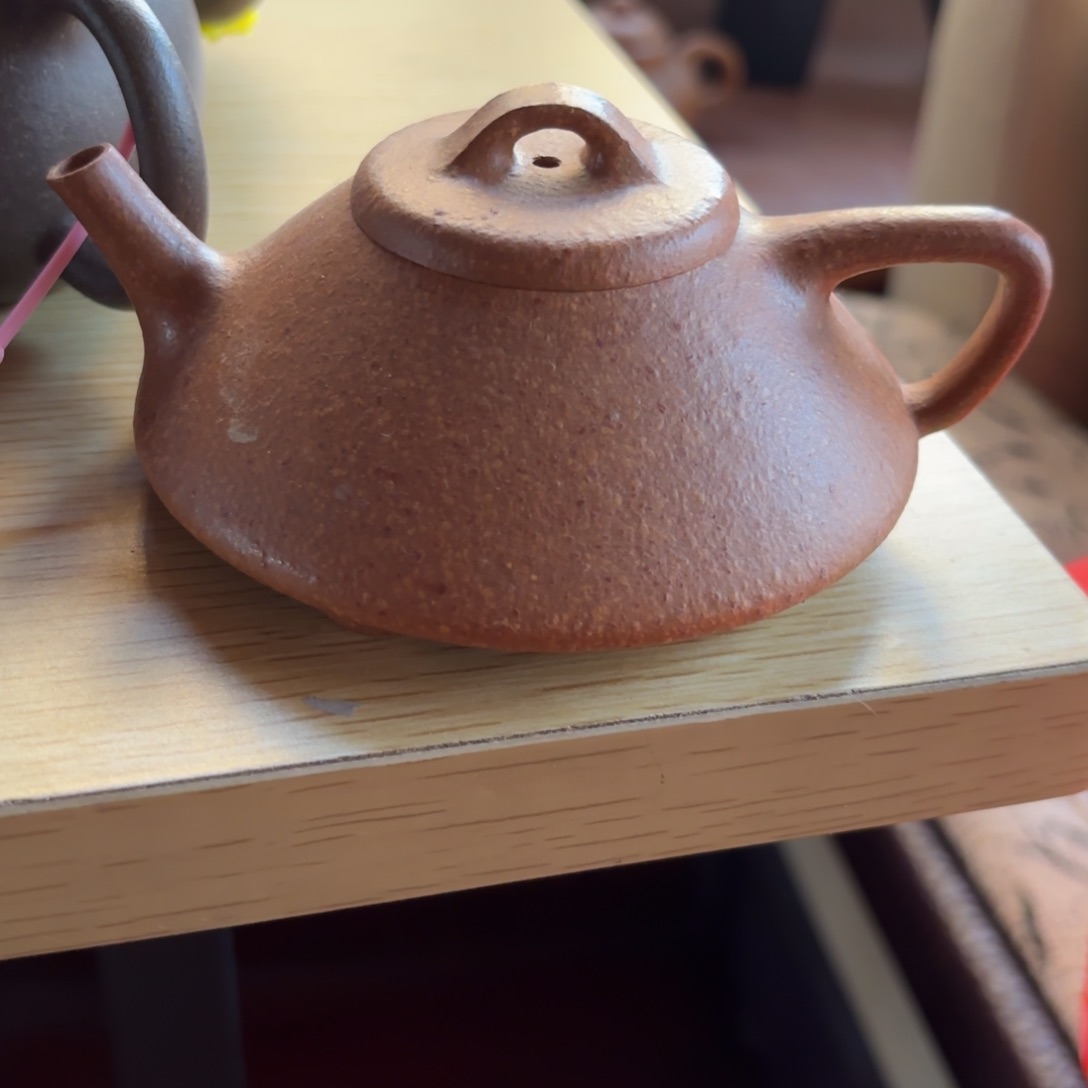 紫砂茶壶抢*主梨皮黄段合瓢