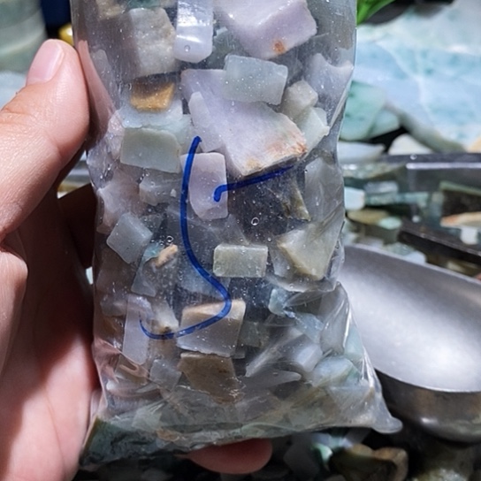 翡翠散珠鱼缸料05