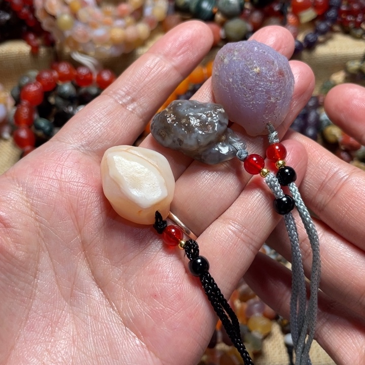 玛瑙/玉髓合金手链