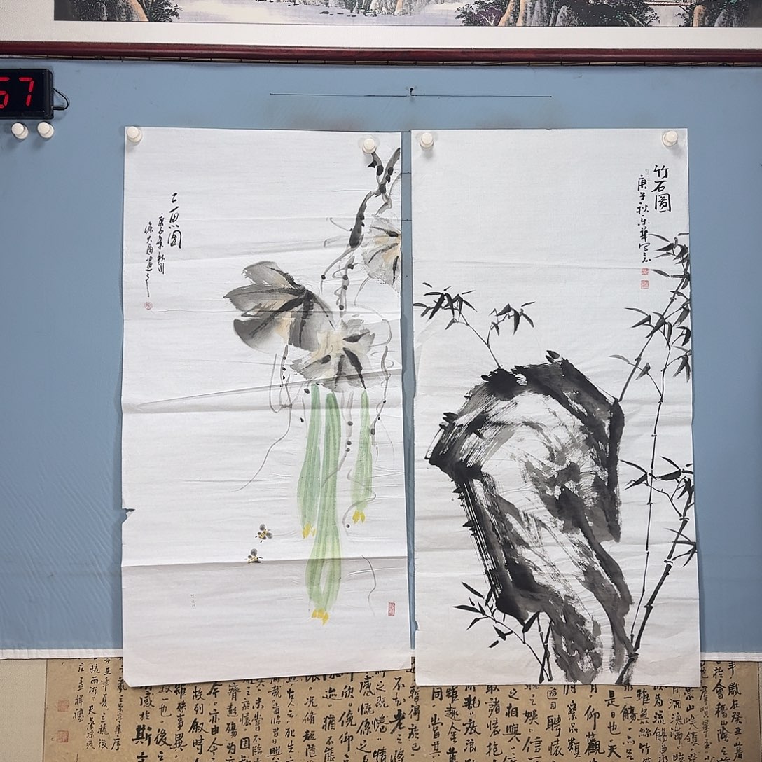 国画1557 牡丹一如您初